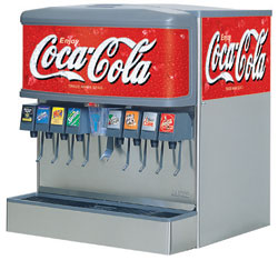 Cola dispenser PureAire Oxygen Monitor