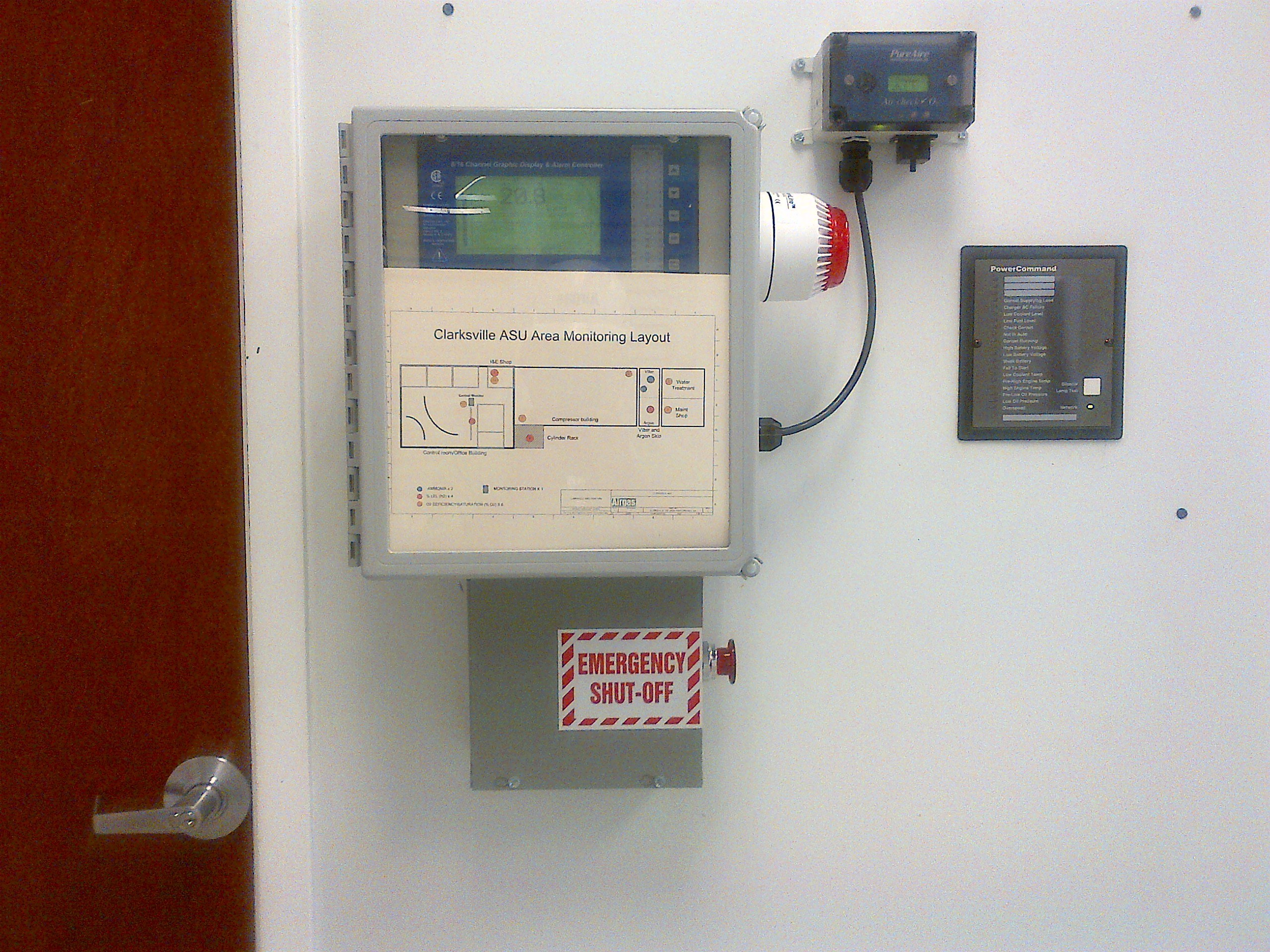 3350 Control Room Oxygen Monitor