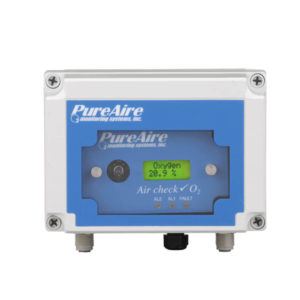 PureAire Sample Draw Oxygen Deficiency Monitor. 