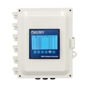 8-Channel Programable Controller for Oxygen, Carbon Dioxide, or Toxic Gas Monitors